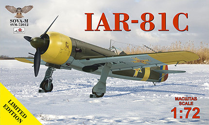 IAR-81C румынский истребитель-бомбардировщик  сборная модель 1/72