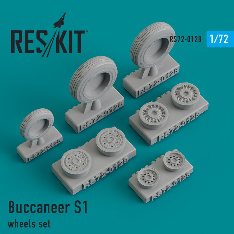 Buccaneer S1 набор смоляных колес Масштаб 1/72