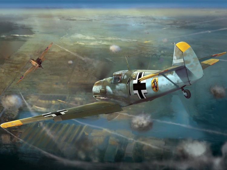 Bf 109 E-3 MESSERSCHMITT German WWII Fighter