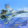 Су-27  Flanker B советский истребитель 4 го поколения сборная модель