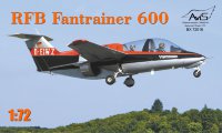 RBF Fantrainer 600 навчально-бойовий літак збірна модель
