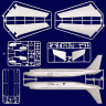 Boeing 720 Starship One aircraft plastic model kit