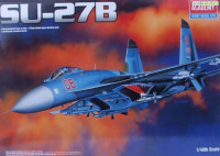 Су-27 винищувач перехоплювач збірна модель літака (1:48)