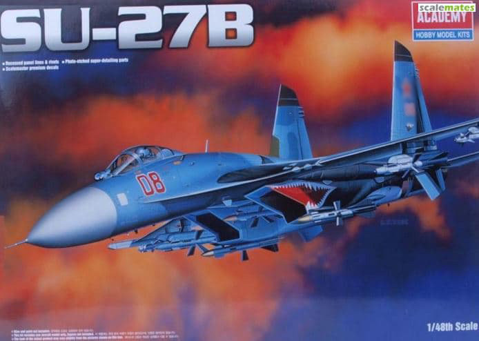 Su-27 fighter interceptor aircraft model kit ( 1:48)