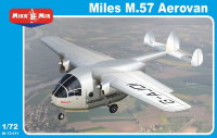 M.57 Aerovan  легкий транспортный самолет сборная модель