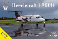 Beech 1900D пасажирський літак для місцевих авіаліній збірна модель 1/72