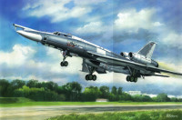 Ту-22 КД  "Шило" бомбардировщик-ракетоносец сборная модель 1/144