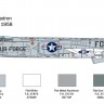 2515 italeri F-104 A/C  STARFIGHTER