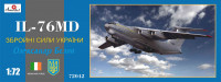 Amodel 72042 ИЛ-76МД транспортный самолет