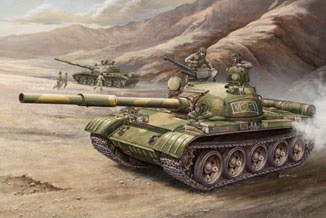 Советский танк Т-62 образца 1972 г