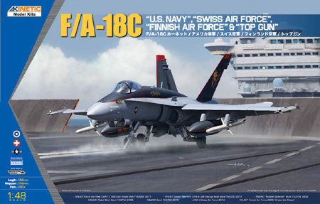 F/A-18C US Navy палубный истребитель сборная модель