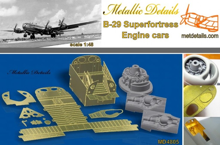 B-29 Detailing set for plastic model