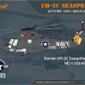 CP72017 UH-2C Seasprite Kaman helicopter
