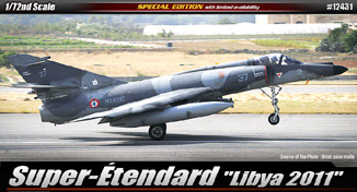 Super Etendard  Палубный истребитель-штурмовик ВМС Франции. "Ливия 2011 год"