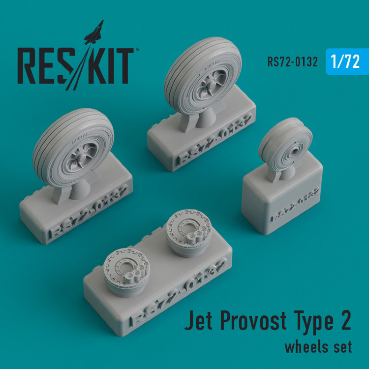 Jet Provost Type 2 набор смоляных колес Масштаб 1/72