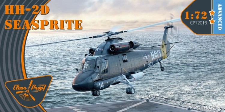 CP72018 HH-2D Seasprite Kaman helicopter