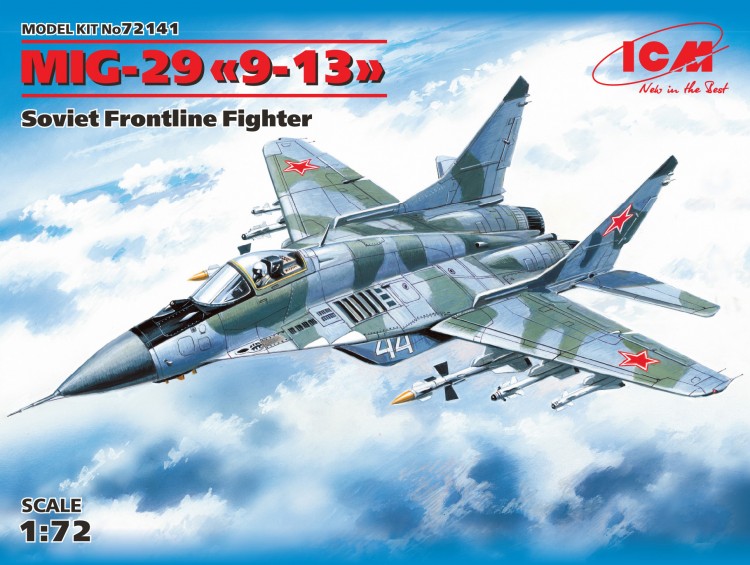 plastic model MiG-29 9-13 Soviet front-line fighter