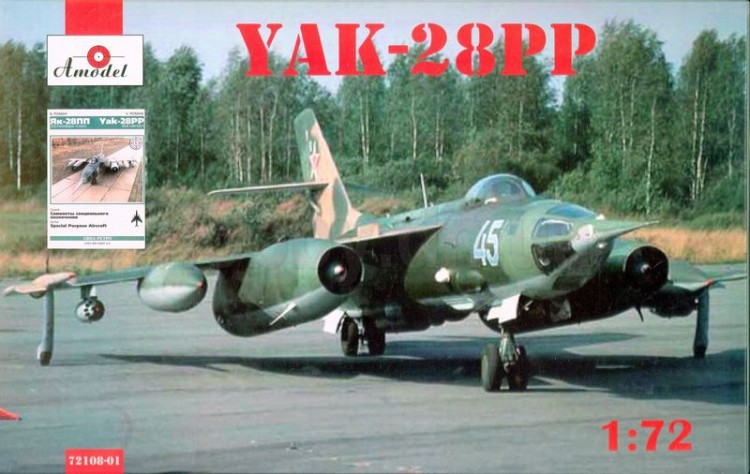 Yakovlev Yak-28PP Soviet aircraft-jammer