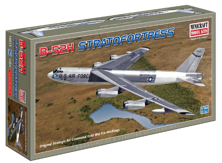 B-52 H Superfortress стратегический бомбардировщик сборная модель 1/144