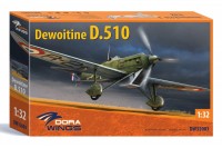 Dewoitine D.510 сборная модель самолета