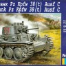 Легкий танк PzKpfw 38(t) Ausf.C пластиковая сборная модель