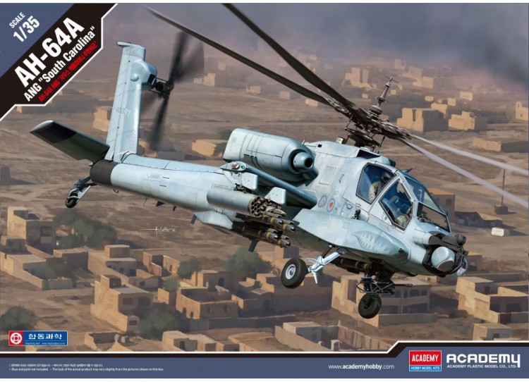 12129 Academy AH-64A ANG "Південна Кароліна"