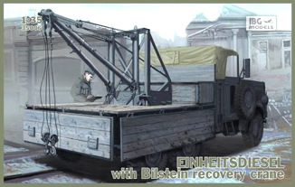 Немецкий армейский грузовик-кран  Einheitsdiesel