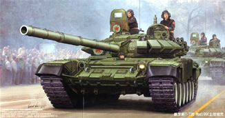 Советский танк Т-72Б мод 1989 с литой башней (1:35)