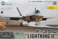 F-35C "Lightning II" Многоцелевой истребитель 5 го поколения сборная модель 1/48