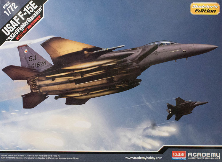 F-15 E   «Страйк Игл»  "333rd Fighter Squadron" истребитель-бомбардировщик сборная модель