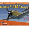 P-43A-1 Republic Lancer сборная модель самолета
