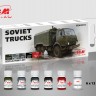 ICM3011 Набір акрилових фарб для радянських вантажівок