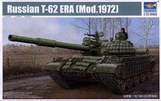 Советский танк  Т-62 с динамической защитой мод.1972 (1:35)