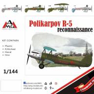 AMG 72802 Polikarpov R-5 Reconnaissance scale plastic model kit 1/72