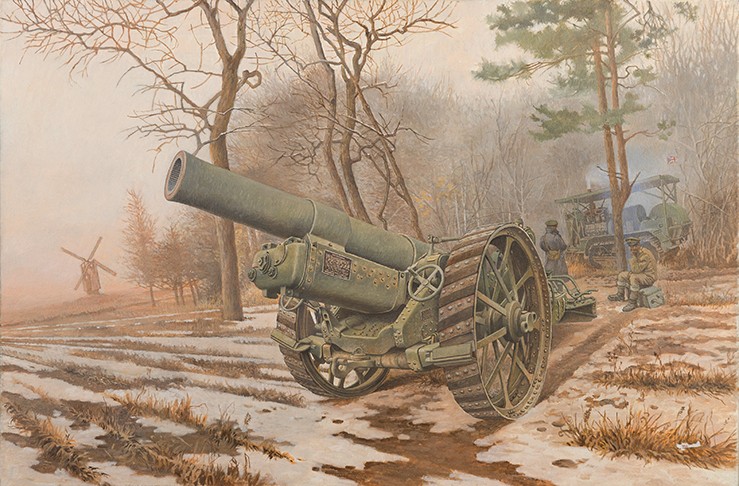 BL 8-inch Howitzer Mk.VI гаубица сборная модель