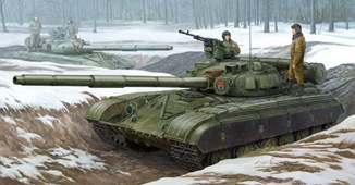 Советский танк  T-64Б модификации 1975г. (1:35)