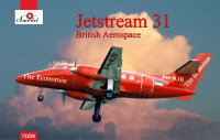 Jetstream-31- Ближнемагистральный пассажирский самолет сборная модель 1/72