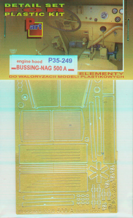 Bussing-NAG 500 A - капоты двигателя для модели IBG 