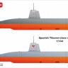 Tiburon Spanish submarine  1/144
