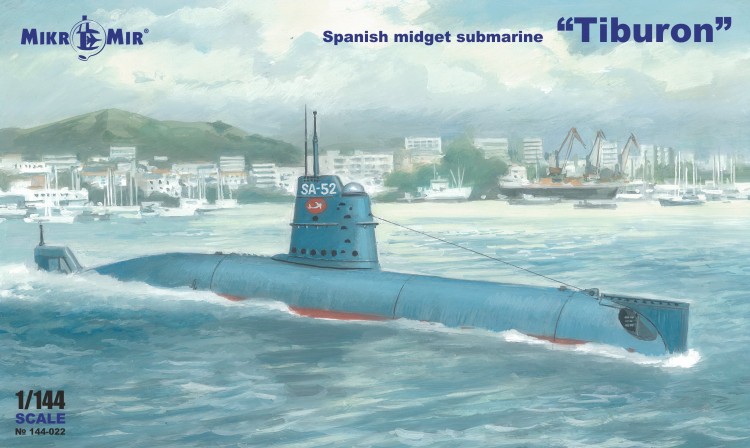 Tiburon Spanish submarine  1/144
