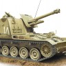 105 мм  AMX Mk.61 самоходная арт. установка сборная модель