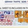 Німецькі дорожні знаки 1930-40-ті рр набiр