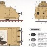 Heavy artillery armored car S.Sp plastic model kit