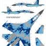 Sukhoi Su-27 Ukraine with Name decals 1/72