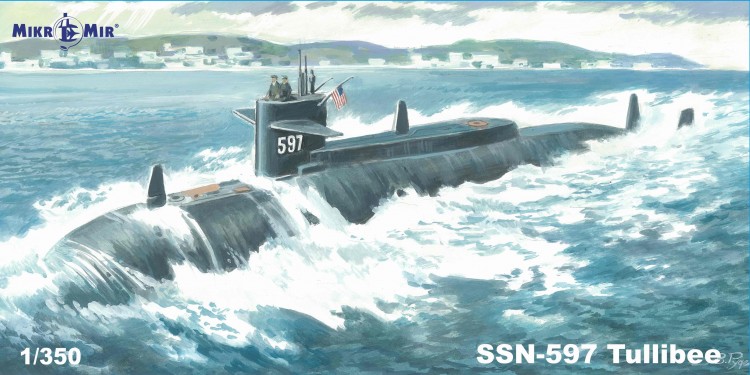 SSN-597 Tullibee submarine