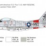 NORTH AMERICAN FJ-2 FURY сборная модель палубного самолета