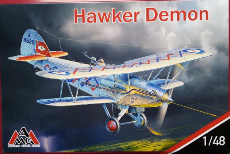 Hawker  DEMON  plastic model kit