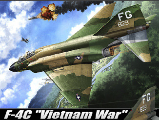 Academy 12294 F-4C Фантом "Vietnamese War"  Многоцелевой истребитель