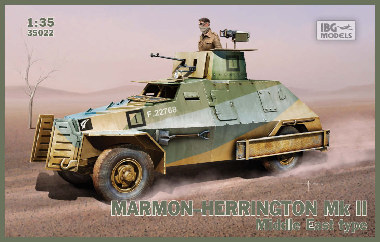 Marmon-Herrington Mk.II -модификация для Ближнего Востока