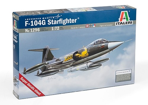 F-104 G STARFIGHTER plastic model kit 1/72